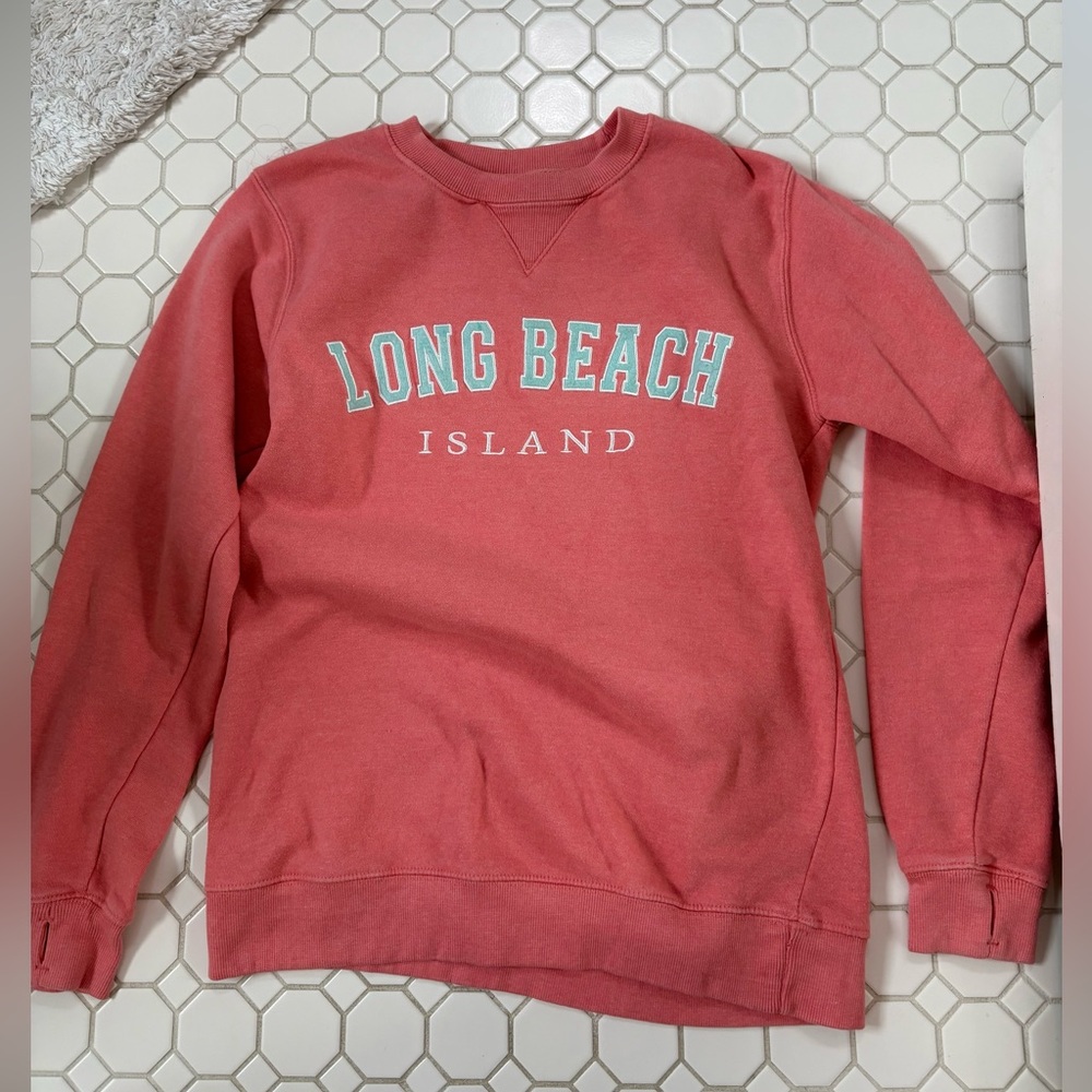 Long Beach Island Coral Sweatshirt
